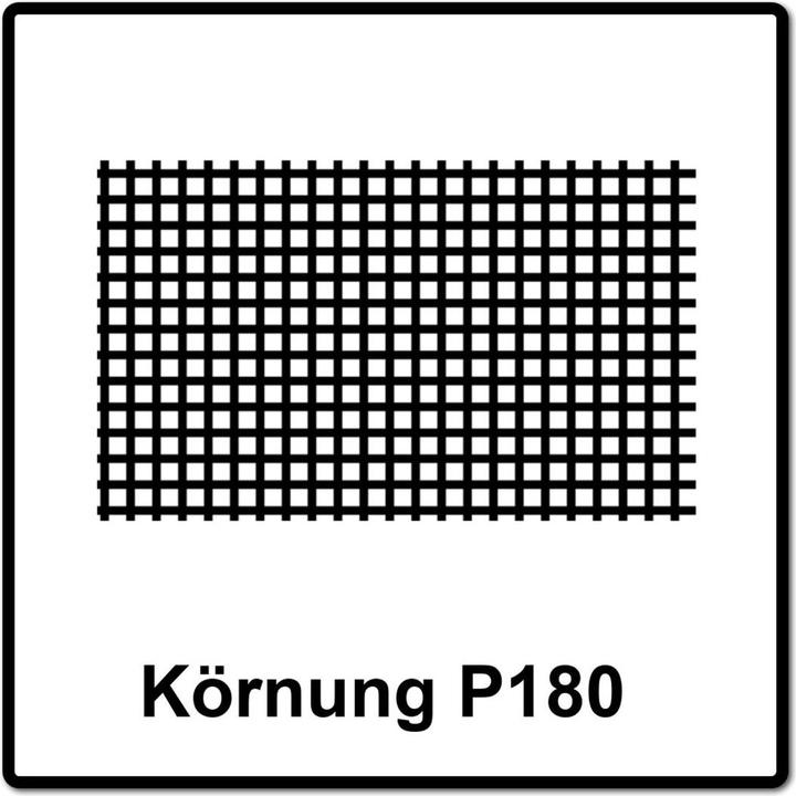 Actual product image Mirka ABRANET Rouleau de papier abrasif 115 mm x 10 m P180 Klett (545BY001183R) (180)