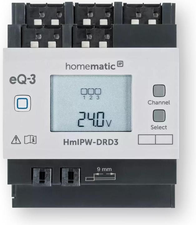 Immagine prodotto EQ-3 Attuatore dimmerabile cablato IP Homatic HmIPW-DRD3 (Attuatore dimmerabile)