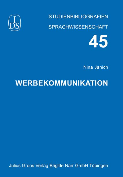 Produktbild Werbekommunikation (Deutsch, Nina Janich, 2014)