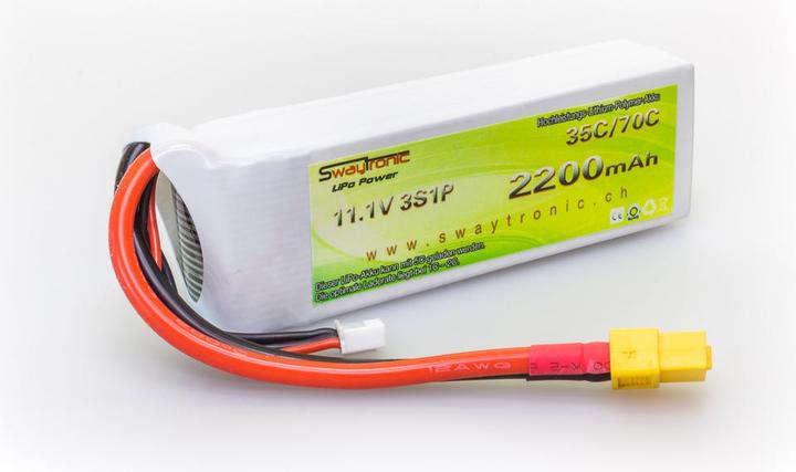 Produktbild Swaytronic Akku (11.10 V, 2200 mAh)