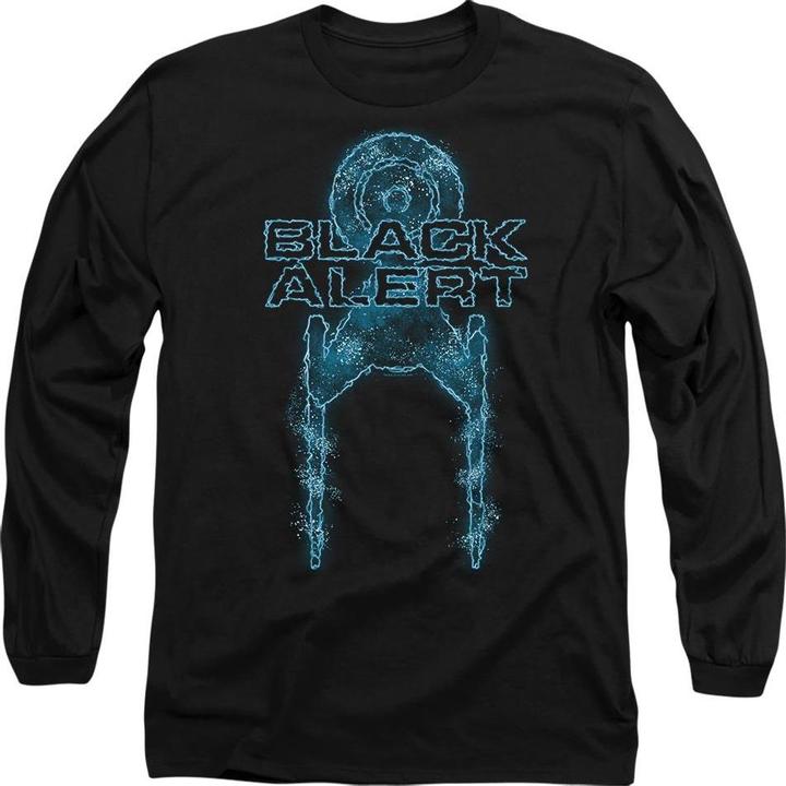 Immagine prodotto Universal Textiles Black Alert Maglietta Adulto Unisex (L)