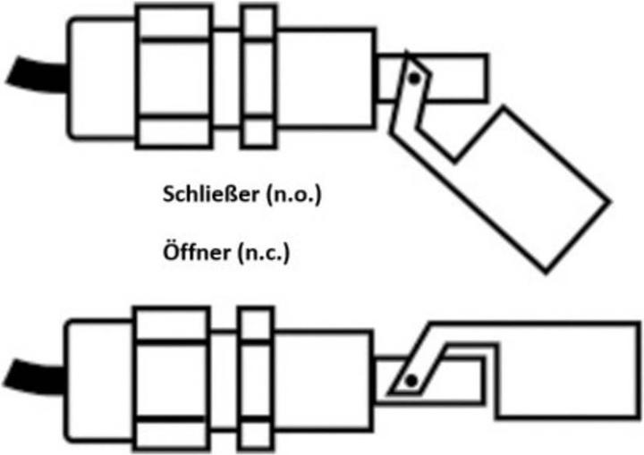 Actual product image Schabus Folding float switch 230 volt