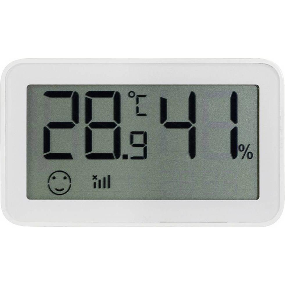 Thumbnail - LogiLink Wi-Fi Smart Thermo-Hygrometer, Tuya kompatibel, Thermometer + Hygrometer, Weiss