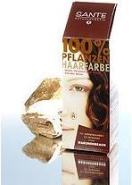 Actual product image Sante Plants hair colour (chestnut brown)