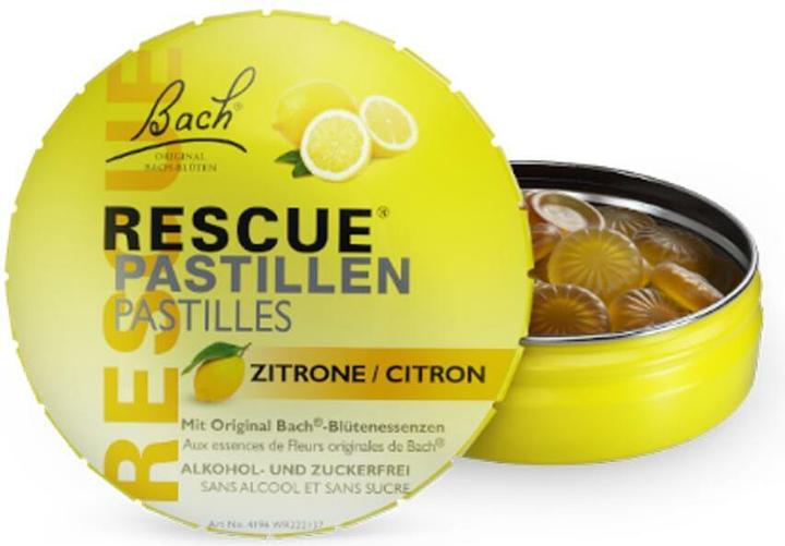Actual product image Bach Rescue Lemon (30 pcs., Dragée, 50 g)
