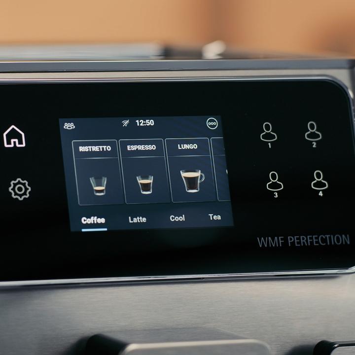 Produktbild WMF Perfection 640 Kaffeevollautomat (CP812D10), Silber