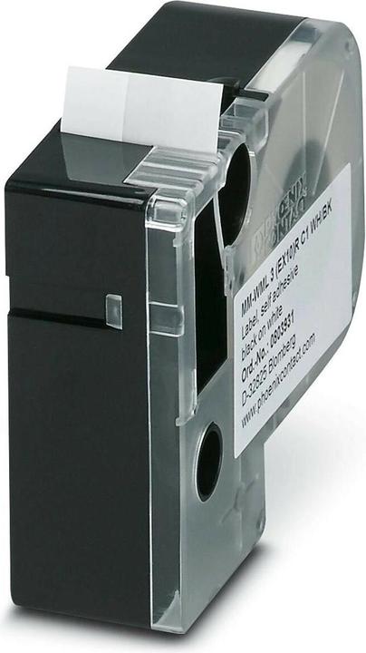 Produktbild Phoenix Contact MM-WML 3 (EX10)R C1 WH/BK (0.90 cm, Weiss)