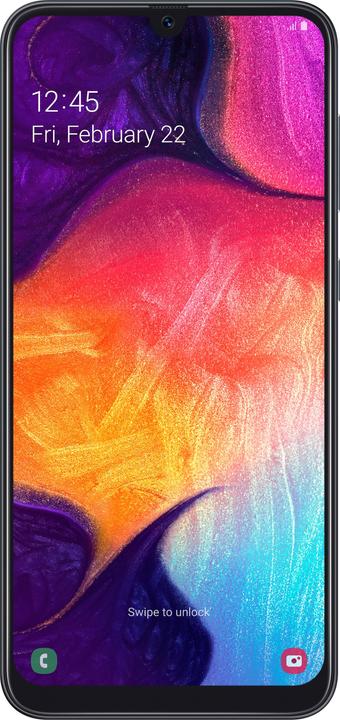 Immagine prodotto Samsung Galaxy A50 EU (128 GB, Nero, 6.40", Doppia SIM + SD, 25 Mpx, 4G)