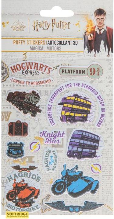 Cinereplicas Harry Potter Autocollanti gonfiati Motori magici
