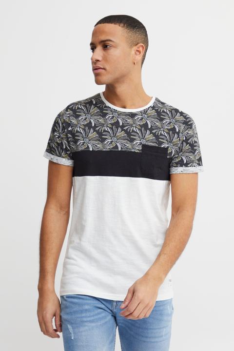 Immagine prodotto Solid Florian T-Shirt Con Disegno Maglietta A Manica Corta Da Uomo Con Girocollo In Cotone 100% (M)