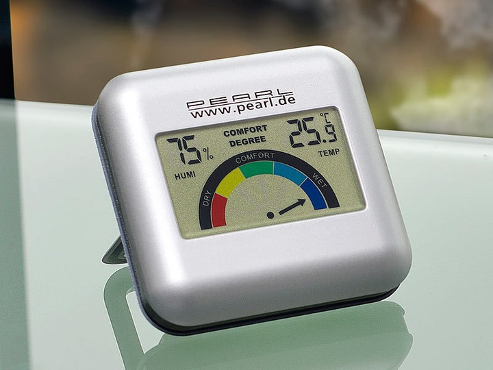 Produktbild Pearl Digitales Hygrometer & Thermometer
