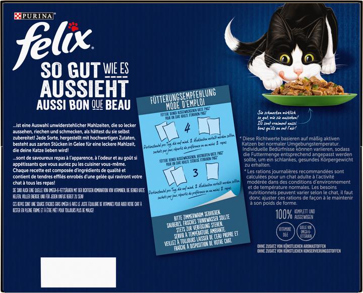 Produktbild Felix Fleisch mit Gemüse (Adult, 24 Stk., 2040 g)