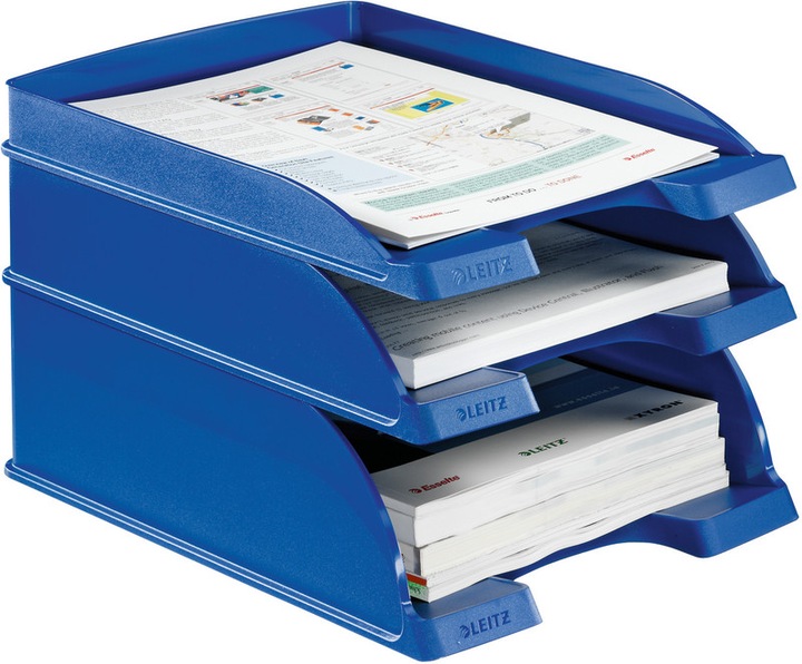 Image du produit Leitz Plus Corbeille à courrier, Jumbo (A4)