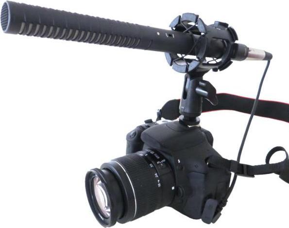 Produktbild keepdrum PCMH1 Mikrofon-Spinne für Richtmikrofone