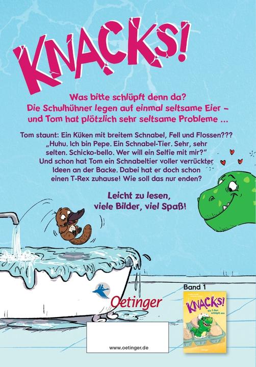 Produktbild Knacks! 2 Halt den Schnabel, Tier! (Deutsch, Claudia Scharf, Barbara Fisinger, 2024)