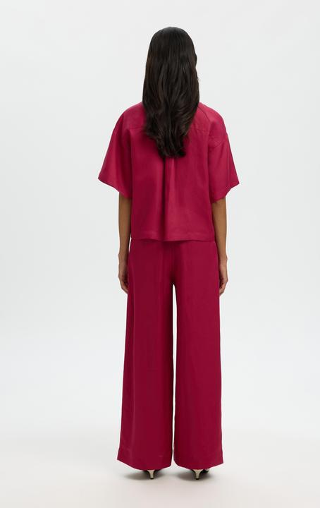 Immagine prodotto Selected Kurzarm Bluse aus Leinengemisch (38)