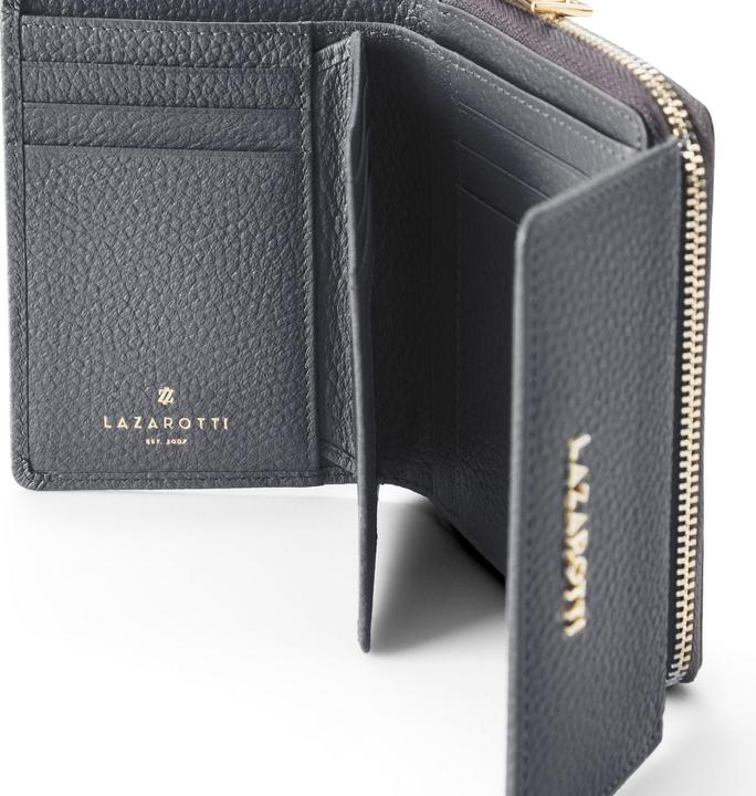 Actual product image Lazarotti Bologna Leather wallet leather 12 cm