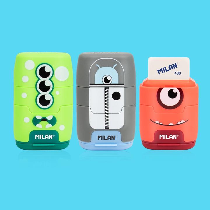 Actual product image Kompakter Aliens Spitzer und Radiergummi (16 Stück)