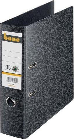 Image du produit Bene Classeur Standard 80mm DIN A4 Matériau : Carton dur noir noir (A4, 80 mm, 1 pcs)