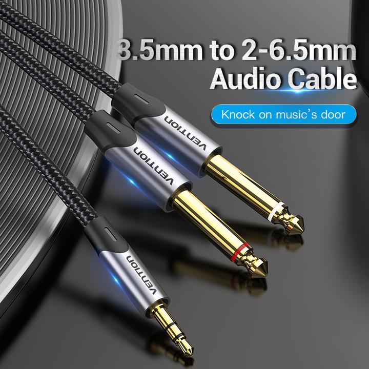 Produktbild Vention 3.5mm Klinke – 6.3mm Klinke (1.50 m, 3.5mm Klinke (AUX))