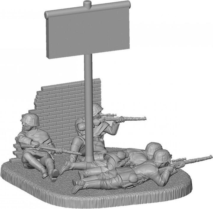 Produktbild 1:72 German Sniper Team
