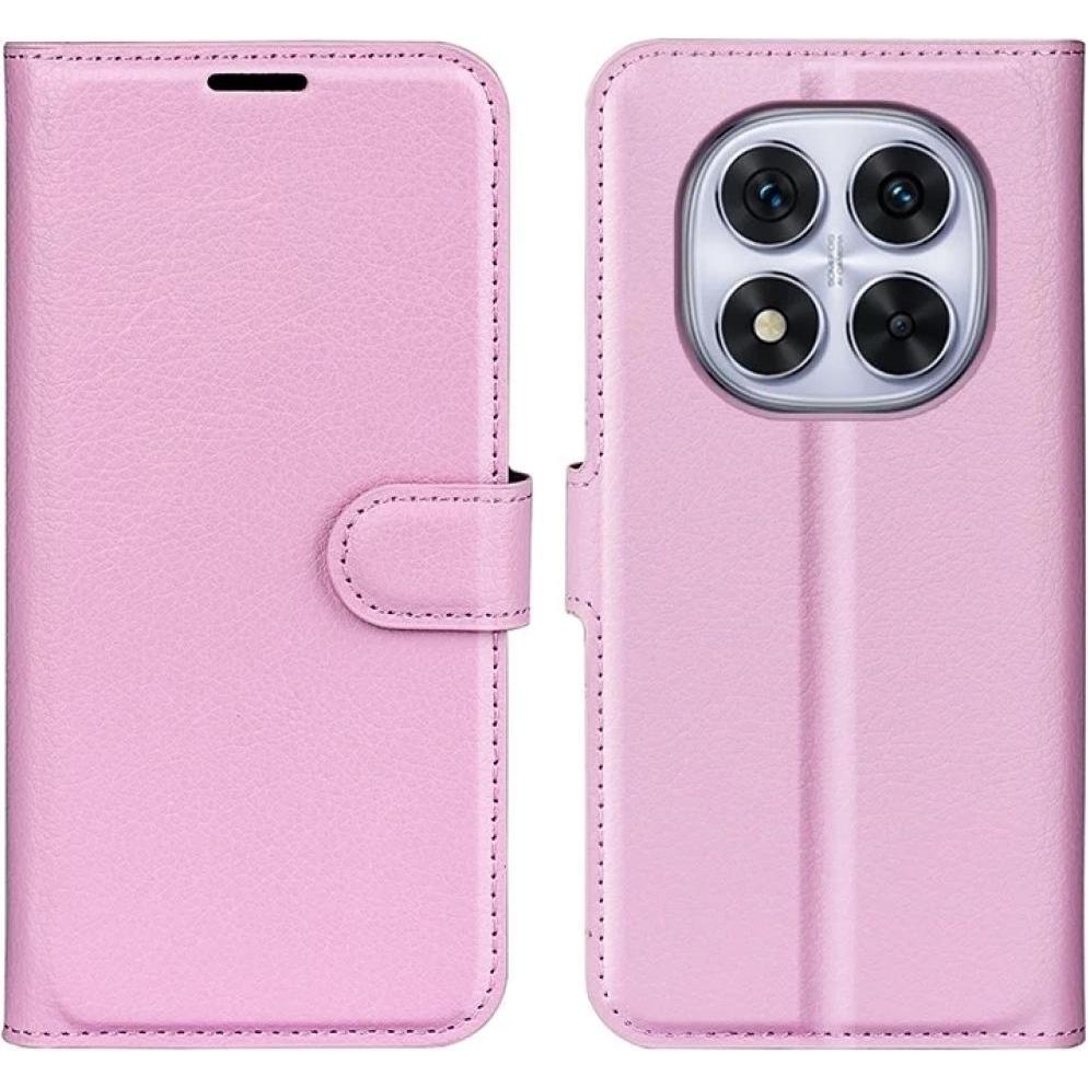 Screenguard Leather Guard Lederhülle (Xiaomi Redmi Note 14 Pro), Smartphone Hülle, Rosa
