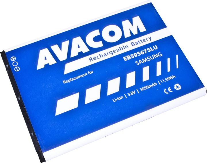Immagine prodotto Avacom Batteria per Samsung Galaxy Note 2 / Li- ION / 3,8V / 3050mAh / (Sostituzione EB595675LU)