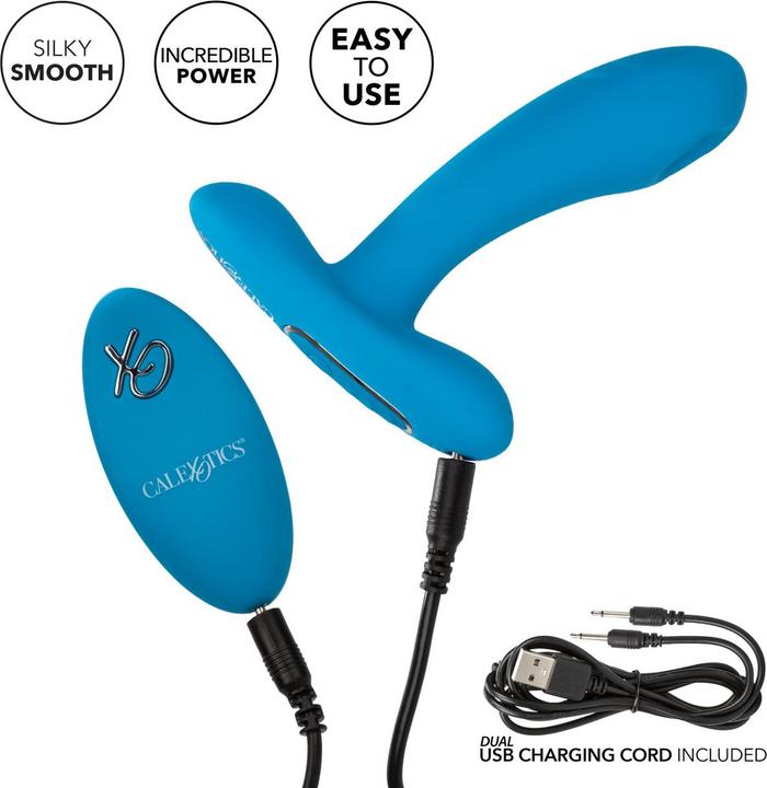 Actual product image CalExotics Silicone Remote Pulsing Pleaser