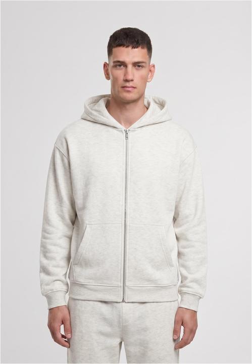 Image du produit Urban Classics Fluffy Zip Hoody lightgrey 3XL (3XL)