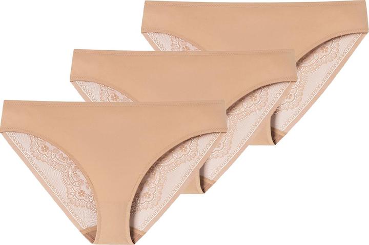 Produktbild Schiesser 3er Pack Invisible Lace Slip (42, XL, 3er Pack)