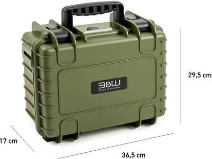 B+W Drone.case PP.117.Flip - bronze green (Drohnen Koffer)