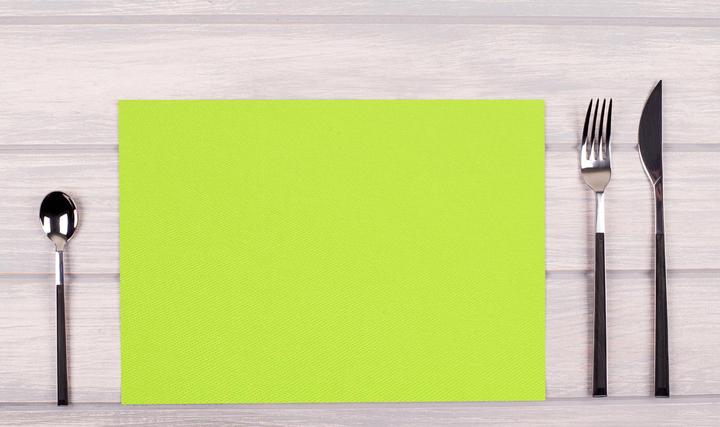 Image du produit PROnappe Set de table jetable Spunbond, 400 x 300 mm, kiwigrn (100 pcs, 30 x 40 cm)
