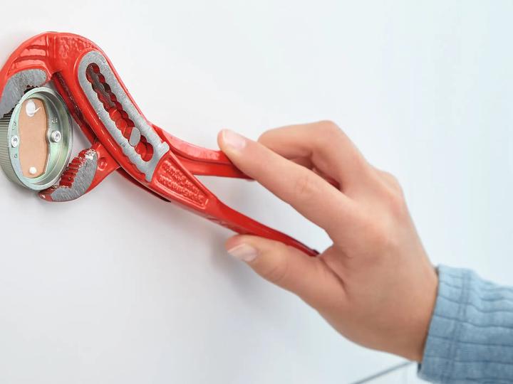 Actual product image tesa MOON toilet roll holder incl. adhesive solution without drilling