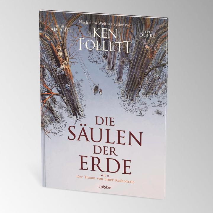 Actual product image Die Säulen der Erde - Der Traum von einer Kathedrale (German, Didier Alcante, Ken Follett, Steven Dupré, 2024)