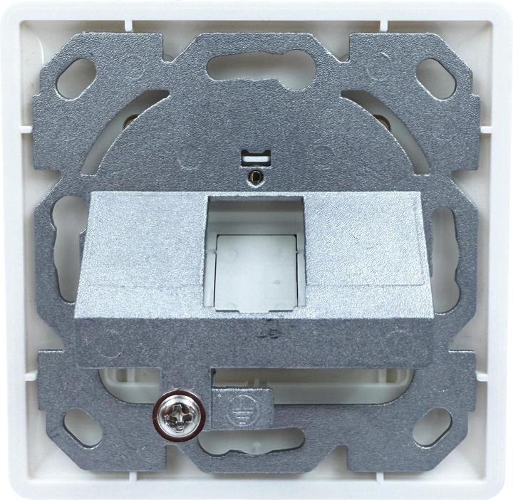 Produktbild Wirewin Keystone Leerdose für 1 Modul, Unterputz, Schalterprogramm-fähig, RAL9010