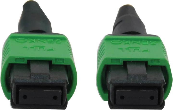 Actual product image Eaton 40/100G Singlemode 9/125 OS2 Fibre Optic Cable 12F MTP/MPO-APC F/F LSZH Yellow 3m 9 (3 m)