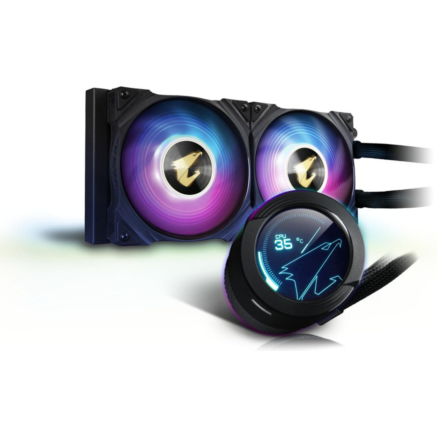 Gigabyte Aorus Waterforce X 240, CPU Wasserkühler, Schwarz