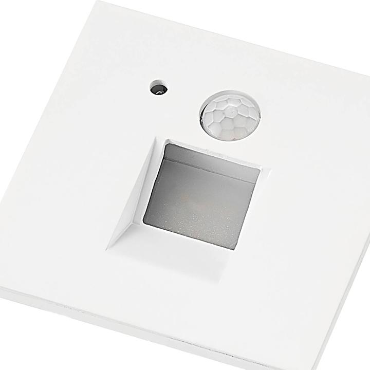 Produktbild Arcchio Neru Square LED Einbauwandlampe w/Sensor White