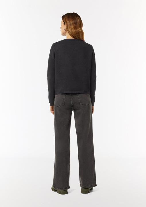 Produktbild Comma Strickpullover Strickpullover mit Schmuckdetail und Glitzergarn (XS)