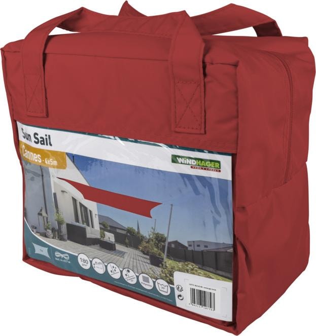 Produktbild Windhager Sun Sail CANNES Rechteck (4 x 5 m)