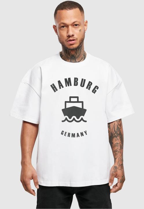 Produktbild Merchcode Hamburg Ultra Heavy Cotton Box T-Shirt - 116901 (M)