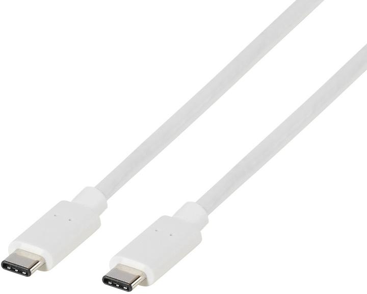 Vivanco USB-Kabel USB-C™ Stecker, USB-C™ Stecker 1 m Weiss 63088 (1 m)