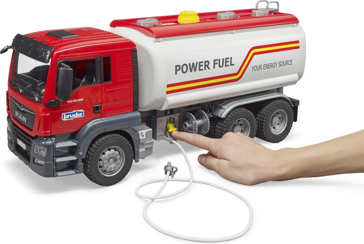 Actual product image Bruder MAN TGS tanker truck