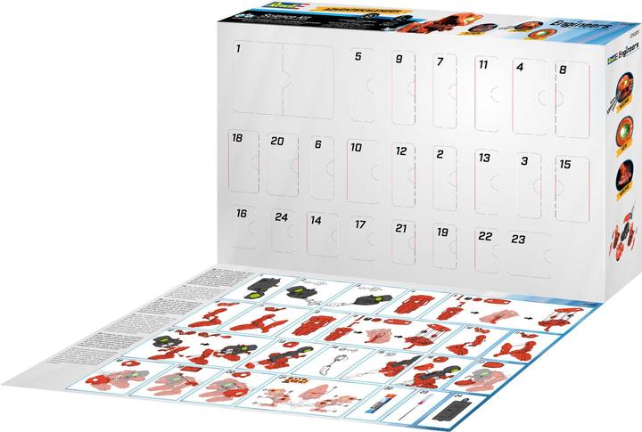 Actual product image Revell Advent Calendar Engineers Electric T.Rex