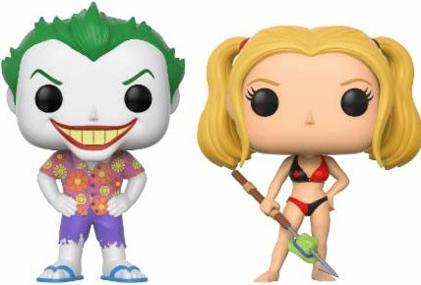Produktbild Funko POP! DC Comics Heroes: Doppelpack Beach Joker & Harley