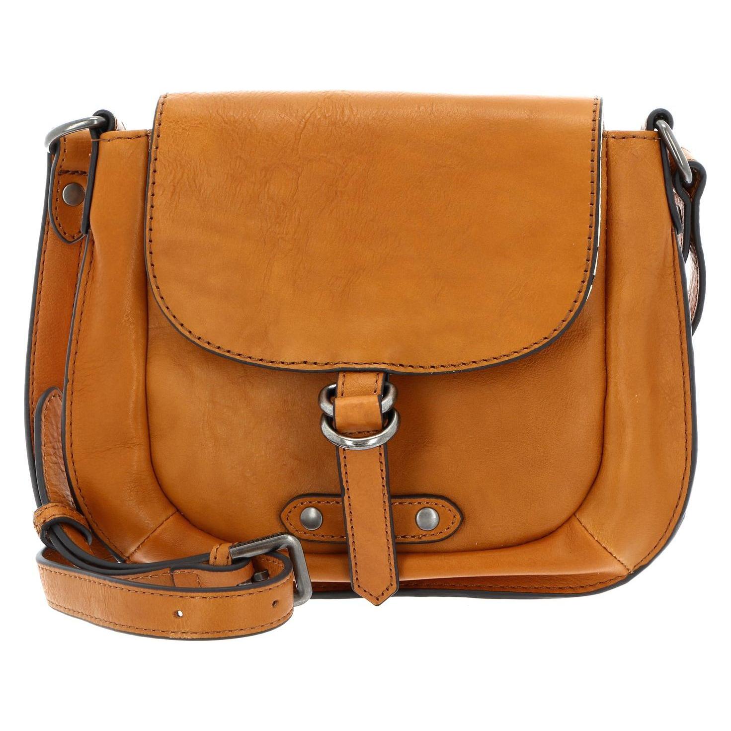 FredsBruder, Damen, Handtasche, Veg Tan Collection Fleur Crossbody Bag, Braun
