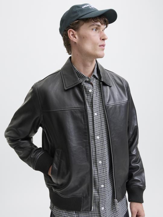 Produktbild Jack & Jones Jorleather Bomber Jacket Styd Aw25 (XL)