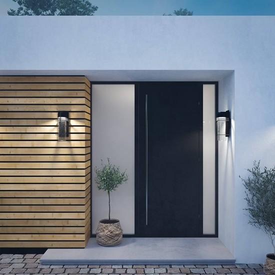 Image du produit Elstead Lighting Eames LED Applique d'extérieur 41cm Terre Noir Clair IP44 (800 lm, IP44)