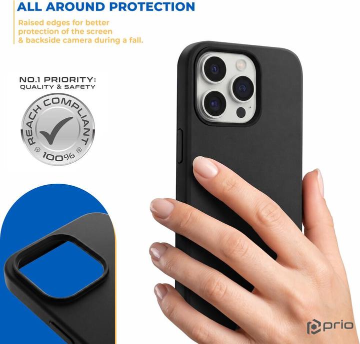 Actual product image prio Liquid Silicone Case for iPhone 14 Pro Max (Apple iPhone 14 Pro Max)