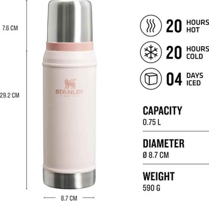 Immagine prodotto Stanley 1913 Termos Stanley Legendary Classic 0.75L Rose (0.75 l)